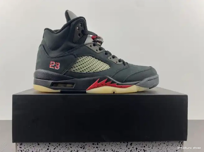 Rep DR0092-001 Off Noir 5 Gore-Tex Air Jordan 0604